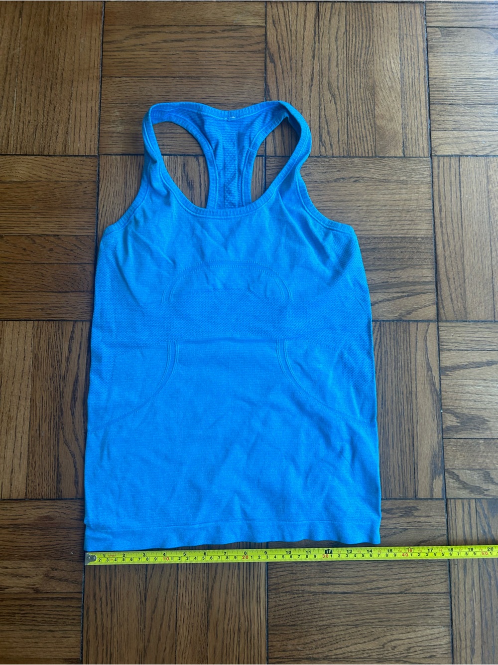 lululemon athletica Bright Blue Racerback Tank Top